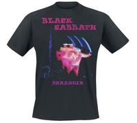 Black Sabbath Paranoid Tracklist T-Shirt schwarz in S