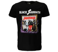 Black Sabbath Sabotage Vintage T-Shirt - Offizielles Merchandise L Schwarz