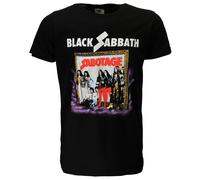 Black Sabbath Sabotage Vintage T-Shirt - Offizielles Merchandise S Schwarz