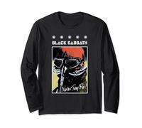 Black Sabbath Sag Never Say Die Cover Langarmshirt