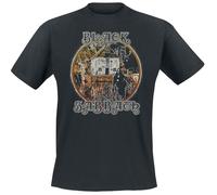 Black Sabbath Self Titled Circle T-Shirt schwarz in XXL