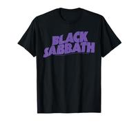 Black Sabbath T-Shirt mit Logo, lila T-Shirt