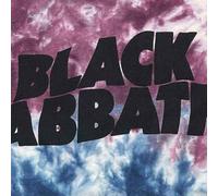 Rock Off Trade T-Shirt Black Sabbath Wavy Band Logo Offiziell Unisex Dye Wash Blau L