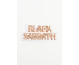 Black Sabbath - Text Logo - Aufnäher Weiß Onesize