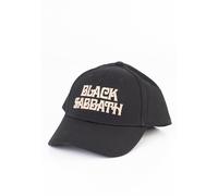 Rock Off officially licensed products Black sabbath Baseball Cap Text Band Logo Nue offiziell Schwarz One Size