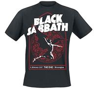 Black Sabbath The End Church Window Männer T-Shirt schwarz M 100% Baumwolle Band-Merch, Bands