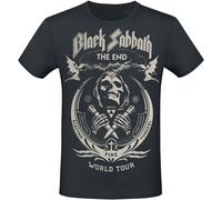 Black Sabbath The End Grim Reaper - Heavyweight T-Shirt schwarz in XXL
