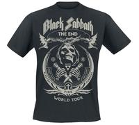 Black Sabbath The End Grim Reaper T-Shirt schwarz in 3XL