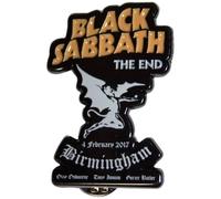 Black sabbath The End Pin Badge One Size