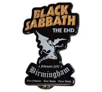 Black sabbath The End Pin Badge One Size