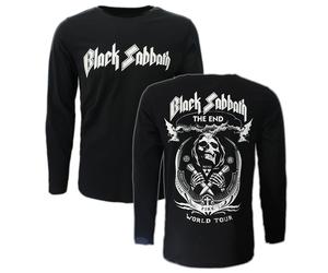 Black Sabbath The End Vintage Langarm-T-Shirt XL Schwarz