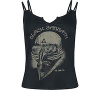 Black Sabbath US Tour 78 Frauen Top schwarz M 95% Viskose, 5% Elasthan Band-Merch, Bands