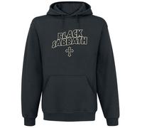 Black Sabbath Vintage Photo Cross Kapuzenpullover schwarz in L