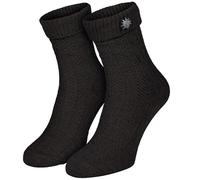 Black Snake® Trachtensocken Zopfmuster Edelweiß-Pin Damen Herren