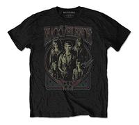 Black Veil Brides Herren Vintage T-Shirt Gr. L, Schwarz