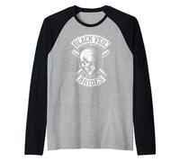 Black Veil Brides Totenkopf und Baseballschläger Hollywood Raglan