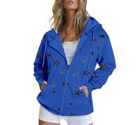 Black W ngebote, Daunenjacke Sale, Herbstjacke Damen Elegant Winterjacke Trainingsjacke Lose Bedruckte Hoodie Jacke Für Damen Strickjacke Damen Mit Reißverschluss, Winterjacken Für Damen Sale