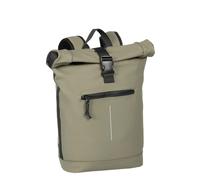 NEW REBELS - New-Rebels Mart Roll-up Rucksack mit Laptopfach taupe - Farbe - Braun