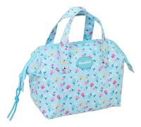 BLACKFIT8 PÉTALOS Kulturbeutel mit Griffen, Kinder-Kulturbeutel, anpassbar an den Wagen, ideal für Kinder von 5 bis 14 Jahren, bequem und vielseitig, Qualität und Widerstandsfähigkeit, 26,5 x 12,5 x