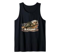 Blackhawk Militärhubschrauber UH60 Hubschrauber Luftfahrt Tank Top