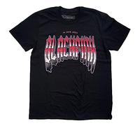 Blackpink T Shirt Gothic Band Logo Nue offiziell Herren