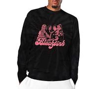 BlackPink T Shirt Photo Logo Nue offiziell Dip Dye Schwarz Long Sleeve Unisex L