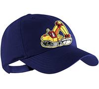 Blackshirt Company Bagger Schildmütze Kinder Base Cap Gelber Bagger Farbe Blau