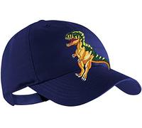 Blackshirt Company Dinosaurier Schildmütze Kinder Base Cap Dino Rex Farbe Blau
