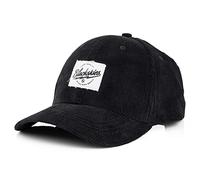 Blackskies Ebony Baseball Cap | Herren Damen Schirm Premium Snapback Trucker Mütze Kappe Basecap Kappe Schwarz