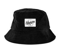 Blackskies® Ebony Bucket Hat | Damen Herren Urlaub Strand Unisex Sonnenhut Fischerhut Schwarz Kord