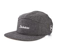 Blackskies® EOS Vol. II 5-Panel Cap | Camp Damen Herren Baseball Mütze Kappe Surfer Skater Snapback Strapback Jeans Denim Schwarz