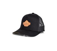 Blackskies® Essentials Trucker Baseball Cap Kinder | Kids-Basecap Jungen & Mädchen, Stylische Kappe, Coole Mütze, Geburt, Taufe, Schirmmütze - Schwarz-Braun L