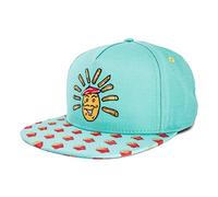 Blackskies® French Fries Snapback Cap | Damen Herren Baseball Mütze Kappe Basecap Schwarz Grau Pommes Food Fritten Cap - Männer Frauen Unisex Streetwear Outdoor Sommer Freizeit