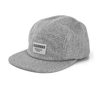 Blackskies Glacier 5-Panel Cap Camp Damen Herren Baseball Mütze Kappe Surfer Skater Snapback Strapback Grau Wolle