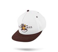 Blackskies Good Things Inc. Vol. II Snapback Cap | Damen Herren Baseball Mütze Kappe Basecap Weiß Braun Wabe Gold Honig Bär Biene