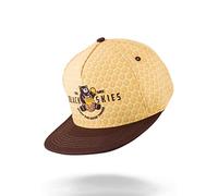 Blackskies® Good Things Inc. Vol. III Snapback Cap | Damen Herren Baseball Mütze Kappe Basecap Gold Schwarz Wabe Gold Honig Bär Biene