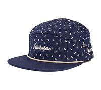 Blackskies Harbor 5-Panel Cap Unisex Baseball Mütze Anker Blau Beige Maritim