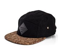 Blackskies Legacy 5-Panel Cap Camp Damen Herren Baseball Mütze Kappe Surfer Skater Snapback Strapback Schwarz Braun Kork