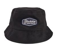 Blackskies® Oasis Bucket Hat | Herren Damen Unisex Sonnenhut Fischerhut in Pastellfarben Pechschwarz-Navyblau