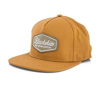 Blackskies® Oasis Snapback Cap | Damen Herren Baseball Mütze | Kappe für Surfer + Skater Basecap Mustard
