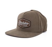 Blackskies® Oasis Snapback Cap | Damen Herren Baseball Mütze | Kappe für Surfer + Skater Basecap Olive-Braun