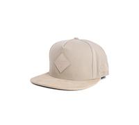 Blackskies® Port Blair Snapback Cap | Unisex Baseball Mütze Kappe Kunst-Wildleder - Schirm Beige Herren Damen Cap - Basecap Männer Frauen Streetwear Outdoor Sommer Freizeit