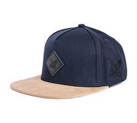 Blackskies Port Snapback Cap Unisex Baseball Mütze Kappe Wildleder Schwarz Burgundy Beige Suede, Port Royale, Einheitsgröße