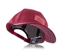 Blackskies® Pro Flow Sport Performance Cap | Wasserabweisende Unisex Premium Baseball Kappe | Laufen Padel Gym Joggen Surfen Strand Tennis Herren Damen Trucker - Basecap Männer Rot