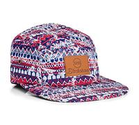 Blackskies Quetzalcoatl 5-Panel Cap Damen Herren Baseball Mütze Kappe Blumen Suede Azteken Native