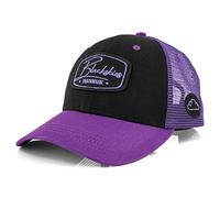 Blackskies® Race Baseball Cap | Herren Damen Premium Trucker Cap | Snapback Schirm Mütze Kappe Basecap Lila-Schwarz