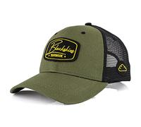 Blackskies® Race Baseball Cap | Herren Damen Premium Trucker Cap | Snapback Schirm Mütze Kappe Basecap Olive-Schwarz-Olive