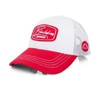 Blackskies® Race Baseball Cap | Herren Damen Premium Trucker Cap | Snapback Schirm Mütze Kappe Basecap Rot