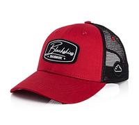 Blackskies® Race Baseball Cap | Herren Damen Premium Trucker Cap | Snapback Schirm Mütze Kappe Basecap Schwarz-Rot
