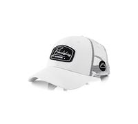 Blackskies® Race Baseball Cap | Herren Damen Premium Trucker Cap | Snapback Schirm Mütze Kappe Basecap Weiß - Männer Frauen Unisex Streetwear Outdoor Sommer Freizeit
